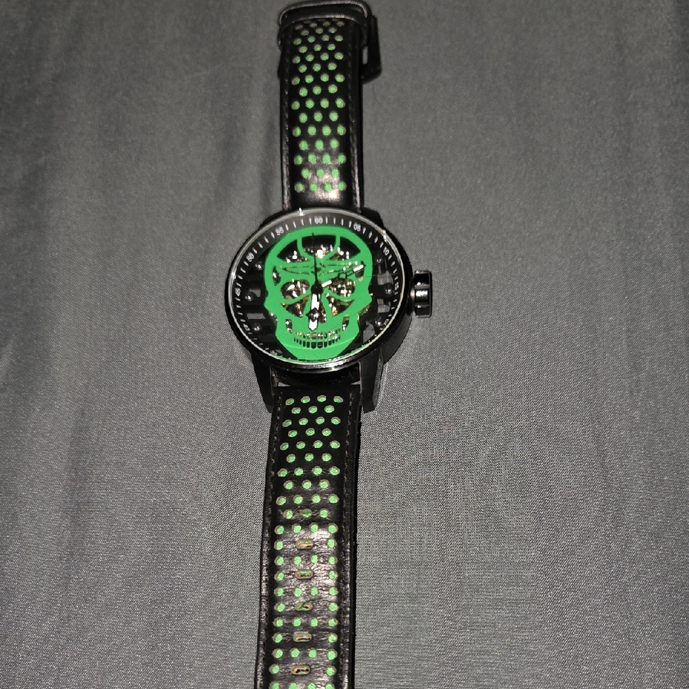 Invicta Black and Green Men's Watch
